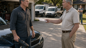 The HOA Ordered Benjamin to Shut Down His Garage Business—Then an Old Property Record Changed Who Actually Had the Right