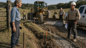 They Used Her Farm Lane for Construction Until She Found the Boundary Rule Their Own Permit Required