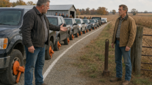 The Farm Association Fined Everyone Who Blocked His Lane—Until Their Own Trucks Needed Somewhere to Park