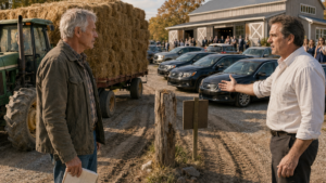 They Used His Farm Lane for Event Parking Until One Old Boundary Post Changed Everything