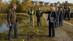 They Fined an Old Farmer for His Pond Until the Drainage Map Showed Whose Land They Needed