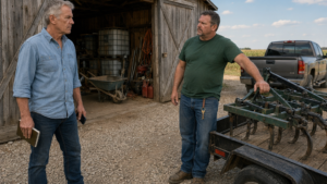 They Filled His Empty Farm Shed With Their Equipment—Then He Counted Every Single Item