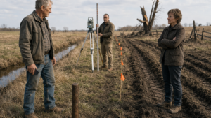 They Tore Through His Farm Drainage Strip, Then Learned Five Extra Feet Changed Who Controlled the Land