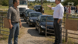 He Turned My Farm Lane Into Wedding Parking Until the Easement Changed Everything