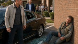 The HOA Blamed the Neighbor Everyone Distrusted—Then the Broken Car Window Exposed Who Had Been Lying