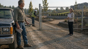 The HOA Fenced Off the Only Road to His Property—Then the Old Survey Line Crossed Their New Entrance