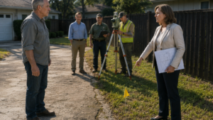 The HOA Tried to Make Him Tear Out His Father’s Driveway—Then the Boundary Survey Changed Everything