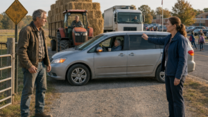 They Turned His Farm Lane Into a School Pickup Line—Then the Old Permission Letter Changed Everything