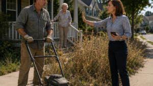 The HOA Ordered Him to Stop Helping His Elderly Neighbors—Then the Yard Revealed What Everyone Had Ignored