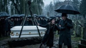 The Empty White Casket: The Rainy Funeral That Unmasked a High-Society Murder