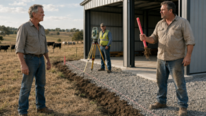 He Moved the Farm Boundary a Few Feet Each Summer—Then the New Survey Cut Through His $40,000 Equipment Shed