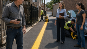 The HOA Painted a Yellow Line Through His Family Alley—Then the Old Plat Changed Who Controlled It