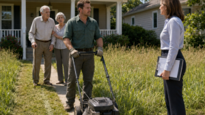 The HOA Threatened an Elderly Couple Over Their Lawn—Then Their Mower Refused to Walk Away