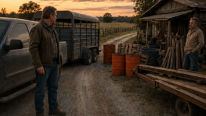 They Filled the Shared Farm Lane With Equipment—Then He Documented Every Day They Blocked His Cattle Route
