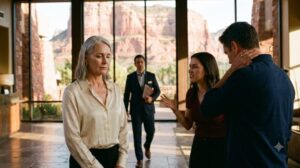 The Splashed Mother Who Secretly Owned The Luxury Canyon Resort