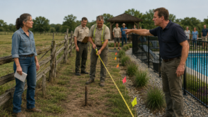 They Ordered Her to Move an Old Farm Fence—Then the Survey Put Their Pool Fourteen Feet Inside Her Pasture