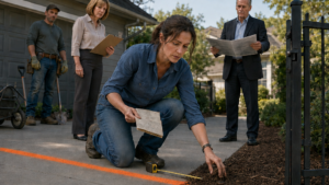 The HOA Marked My Father’s Driveway as Common Property—Then One Buried Survey Pin Changed Everything