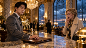 The Quiet Desk Clerk Behind The Counter Held Her Entire Fortune