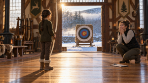 The Quiet Cedar Arrow That Pierced Her Bitter Bow Range