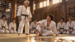 The Elderly Judo Sensei Who Broke The Champion’s Arrogant Fall