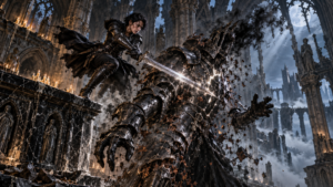 The Banished Swordswoman Who Broke The Cursed Knight’s Final Oath