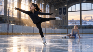 The Perfect Double Axel On The Cold Ice Shattered Her Pride