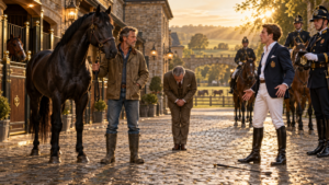 The Black Stallion In The Bluegrass Barn And The Master Breeder