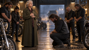 The Fearless Elderly Widow And The Chained Biker Brotherhood