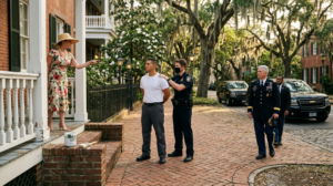 The Historic Savannah Townhouse And The Senior Military Commander
