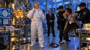 The Shattered Silicon Wafer In The Cleanroom And The Nobel Architect