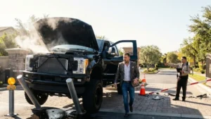 The Steel Bollards At Iron Gate And The Reckless Driver