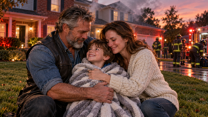 The Trapped Child In The Burning House And The Fearless Rescue